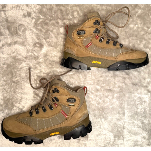 REI Monarch III GTX Waterproof Hiking Boots Vibram Gore-Tex Womens Size 7 - Picture 4 of 10
